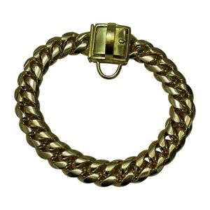GOLD CHAIN COLLAR FOR SMALL DOG